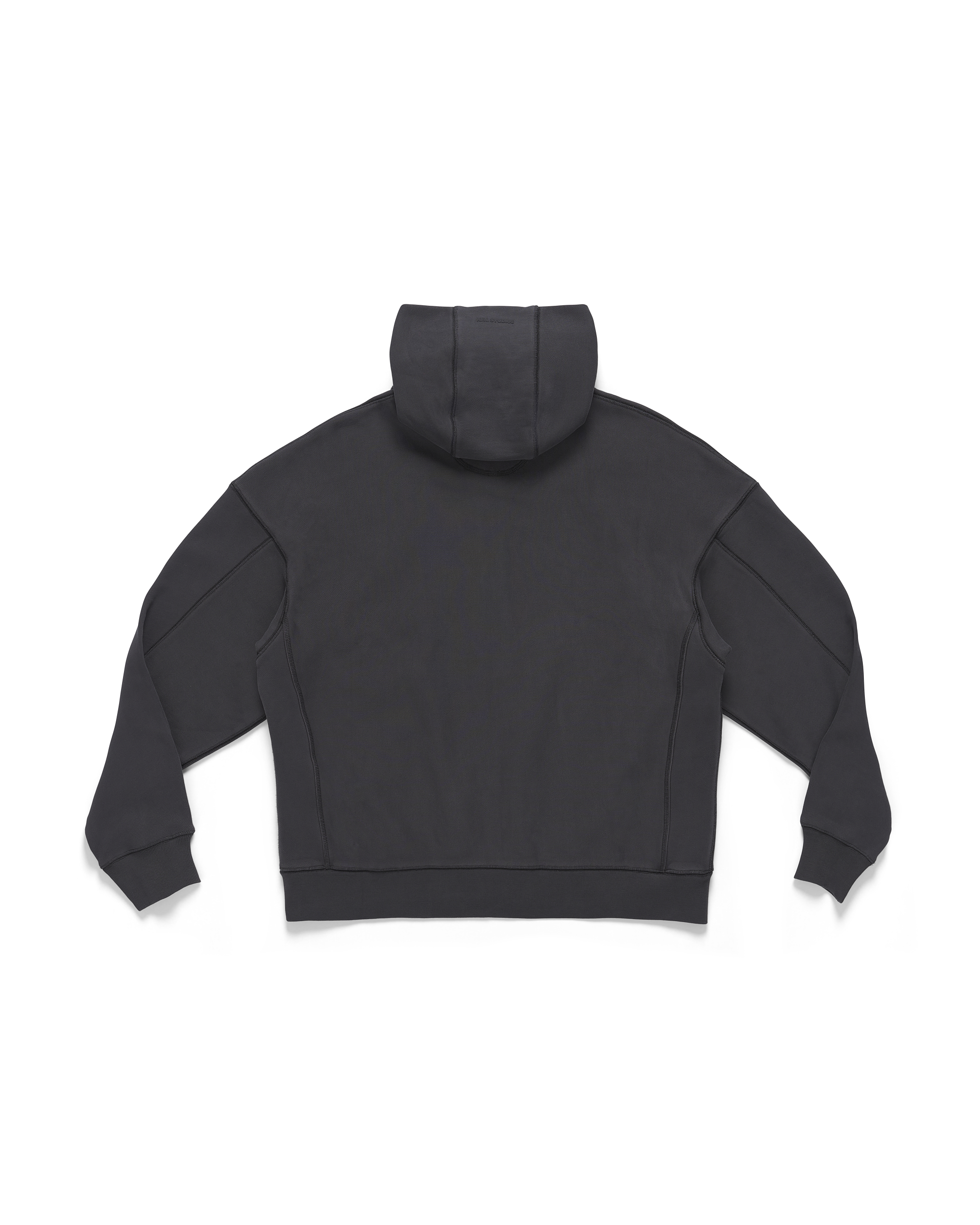 Haus Hooded Zip Sweatshirt - Washed Black