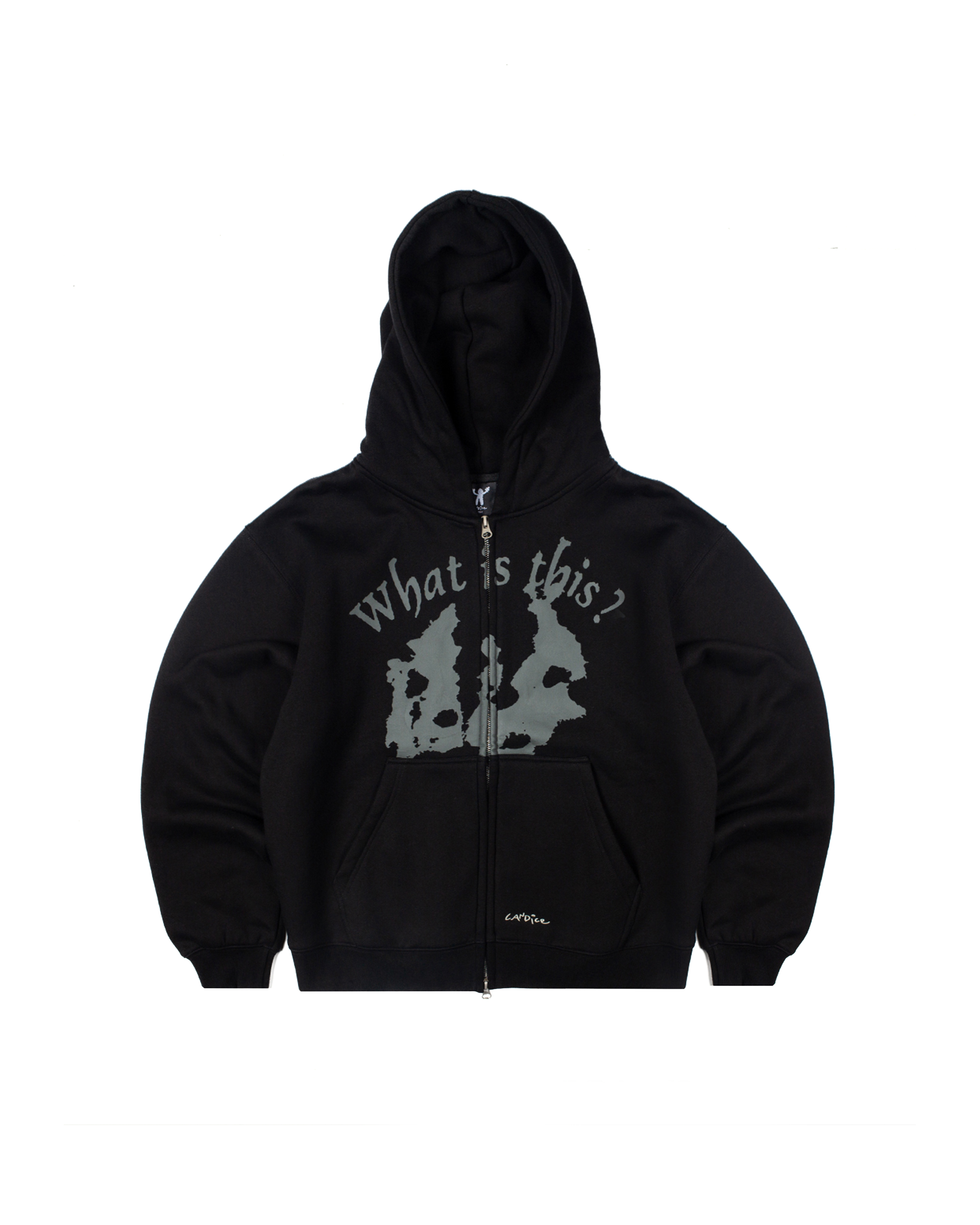 To Play Zip Hooded Sweatshirt - Black