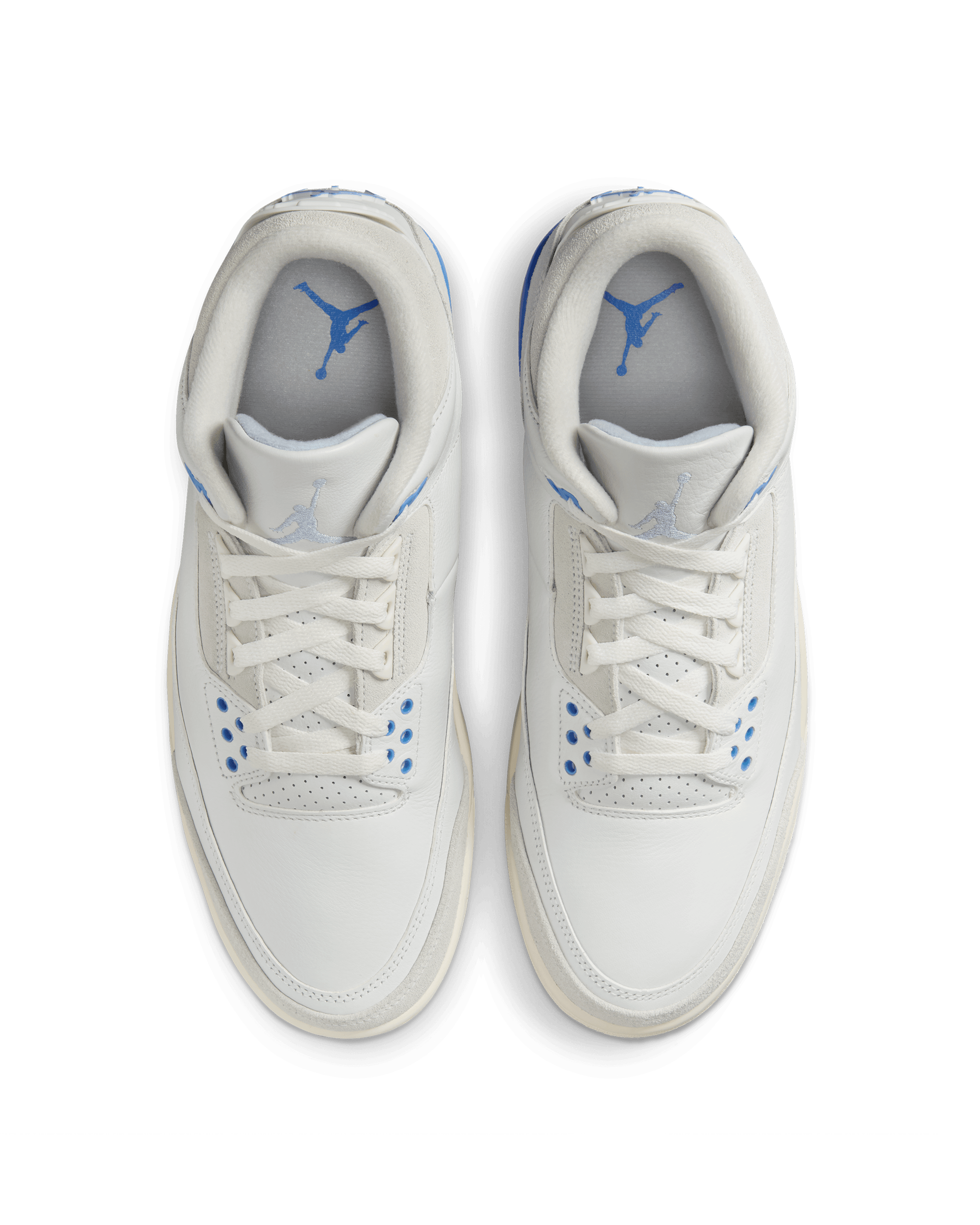 Air Jordan 3 Retro - Summit White / Hydrogen Blue / Legend Blue